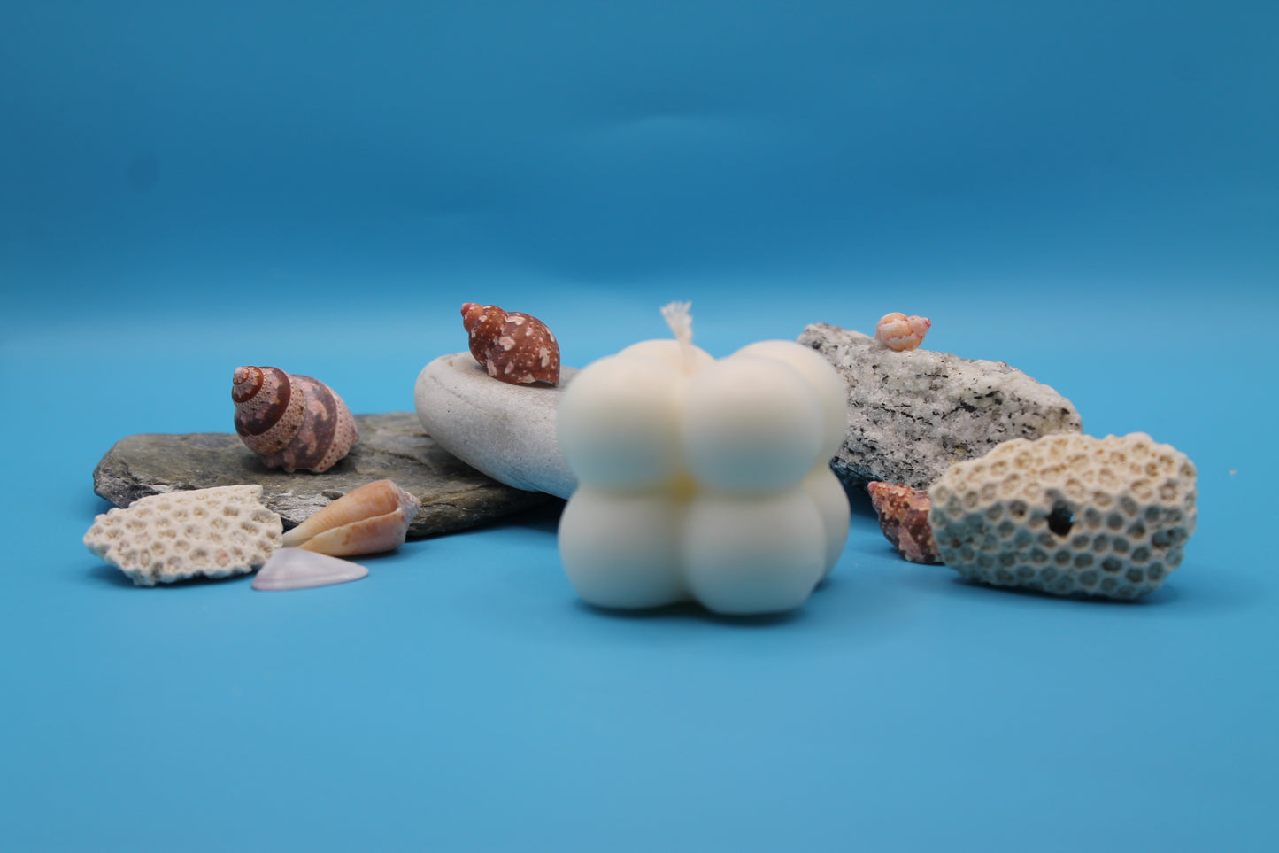 Mini 3D Bubble Cube Candle