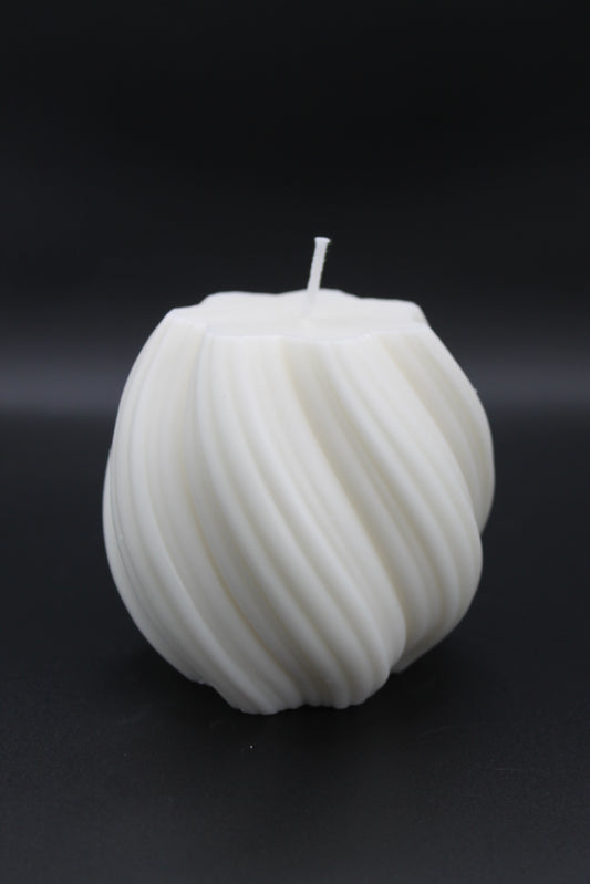 Geometric Wave Candle